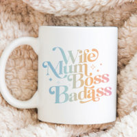 Ehefrau Mum Boss Badass Funny Sarcastic Muttertag
