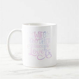 Ehefrau, Mutter, Hund Lover Kaffeetasse
