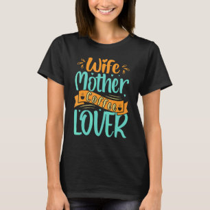 Ehefrau Muttermutter Kaffee S-Tag T-Shirt