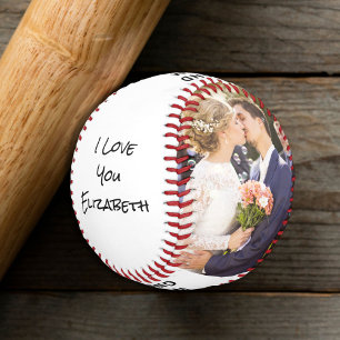 Ehefrau Personalisierte Fotos Baseball