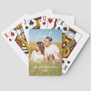 Ehefrau-Skript für benutzerdefinierte Fotos Spielkarten