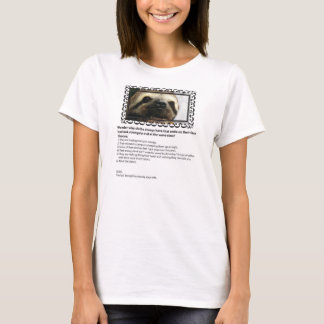 Ehefrau Sloth Day Shirt