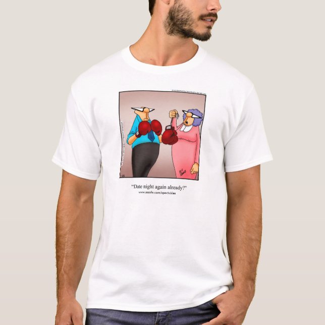 Ehefrau Spaß "Date Night" T Shirt "Spectickles" (Vorderseite)