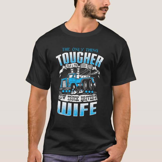 EHEFRAU TOLLE LKW-LKW-Fahrer  T-Shirt (Vorderseite)