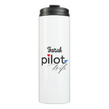 Ehefrau-Typografie und Flugzeug, einfach, Minimali