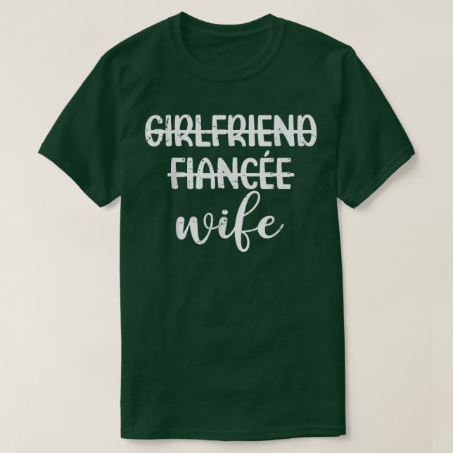 Ehefrau und Freundschafts-Freundschafts-Partnerin T-Shirt (Design vorne)