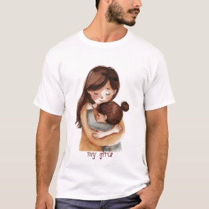 Ehefrau und Tochter T-Shirt