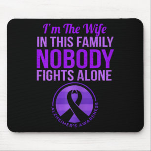 Ehefrau von Frauen kämpft allein Heimerheimer-Awa Mousepad