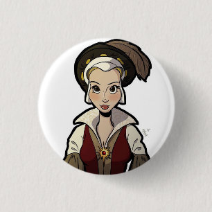 Ehefrauen von Abzeichen Henrys VIII - Button
