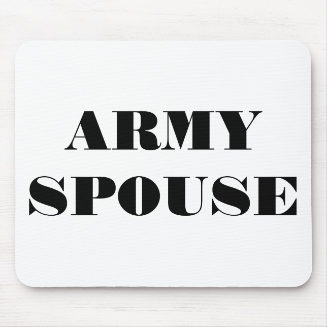 Ehegatte der Mousepad-Armee Mousepad (Vorne)