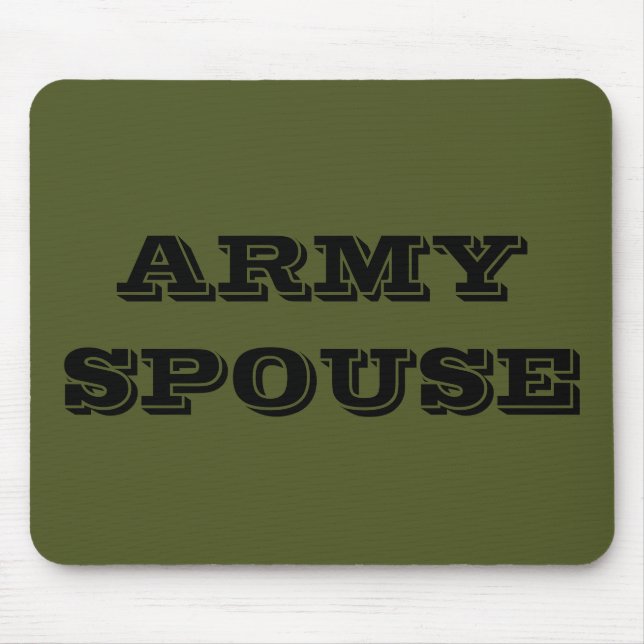 Ehegatte der Mousepad-Armee Mousepad (Vorne)