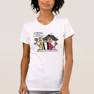 Ehegatten und Ehefrauen Einstellung Humor T-Shirt