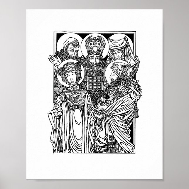 Ehelosigkeit der Jungfrau Poster (Vorne)