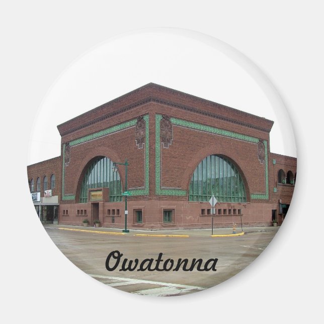 Ehemalige Bauer Bank Magnet (Vorne)