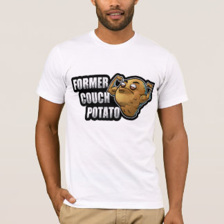 Ehemalige Couch-Kartoffel-Übung/Fitness-Entwurf T-Shirt