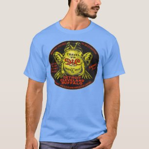 Ehemalige DC Lake Lines Reise-Souvenir-Gepäck-Etik T-Shirt