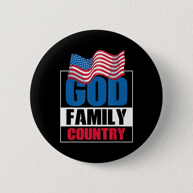 Ehemaliger Soldat der Familie, Patriot Button (Vorderseite)