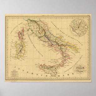 Ehemaliges Italien Poster