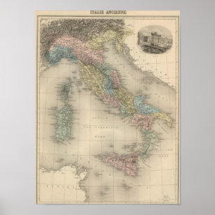 Ehemaliges Italien Poster