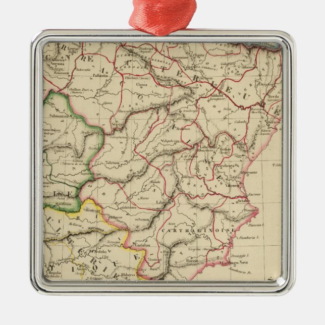 Ehemaliges Spanien Ornament Aus Metall (Vorne)