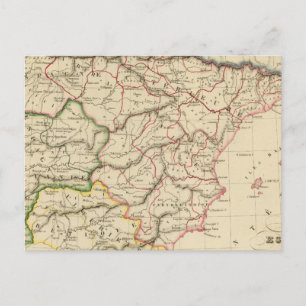 Ehemaliges Spanien Postkarte
