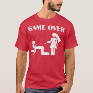 Ehemann Braut Groom Verheiratetes Meme-Spiel lusti T-Shirt