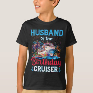 Ehemann des Geburtstags-Kreuzfahrtschiffs Lustige  T-Shirt