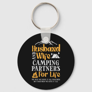 Ehemann Ehefrau Camping-Partner Paar Match Camper Schlüsselanhänger