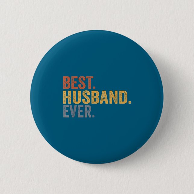Ehemann Ehefrau Vatertag Button (Vorderseite)