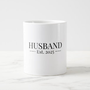 Ehemann gegründet 2025 Jumbo-Tasse