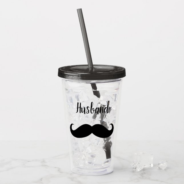 Ehemann Glas mit Streu (Vorderseite Ice)