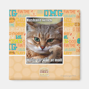 Ehemann Kitteh Magnet