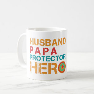 Ehemann Papa Beschützer Held Kaffeetasse