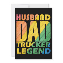 Ehemann Papa LKW-Legende von Vater, Geschenk von P