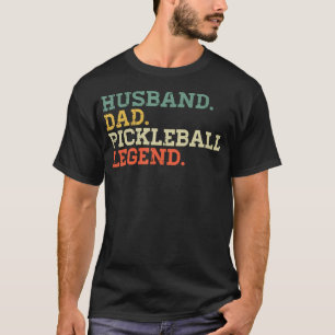 Ehemann Papa Pickleball-Legende Pickle Ball Papa G T-Shirt