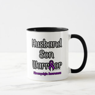 Ehemann Son Warrior...Fibro Tasse