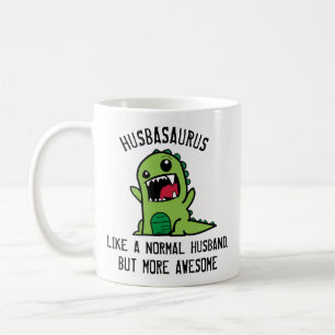 Ehemann Tasse Dinosaurier, Husbasaurus Tasse,