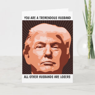 EHEMANN TRÄCHTIGER EHEMANN DONALD TRUMP GEBURTSTAG KARTE