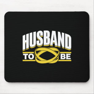 Ehemann, um Bridge Team Party Groom Bachelor Mousepad
