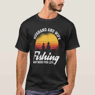 Ehemann und Ehefrau Angelpartner fürs Leben Fish T-Shirt
