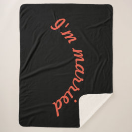 Ehemann und Ehefrau Blanket Sherpadecke