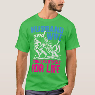 Ehemann und Ehefrau Skipartner fürs Leben T-Shirt