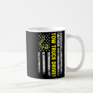 Ehemann Vater Abschleppwagenfahrer Design Kaffeetasse