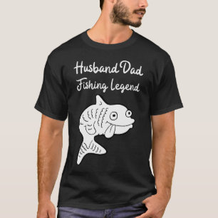 Ehemann Vater Angellegende T-Shirt