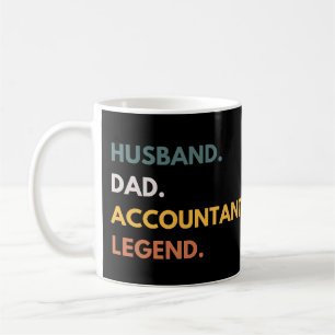 Ehemann Vater Buchhalter Legende Lustige Buchhaltu Kaffeetasse