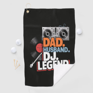 Ehemann Vater DJ Legende Golfhandtuch