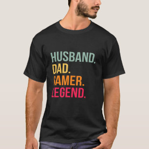 Ehemann Vater Gamer Legende T-Shirt