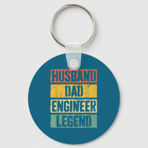 Ehemann Vater Ingenieur Legende Väter Schlüsselanhänger