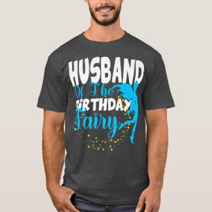 Ehemann von The Birthday Fairy Fantasy Birthday Sq T-Shirt