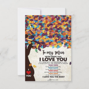 Ehemann zu meinem Mann I Liebe Ehemann RSVP Karte
